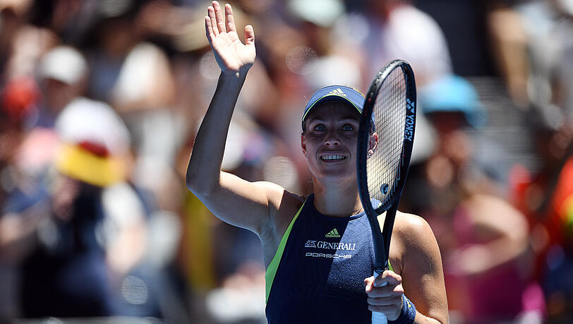Angelique Kerber setzte ihre Siegesserie fort. Angelique Kerber setzte ihre Siegesserie fort.