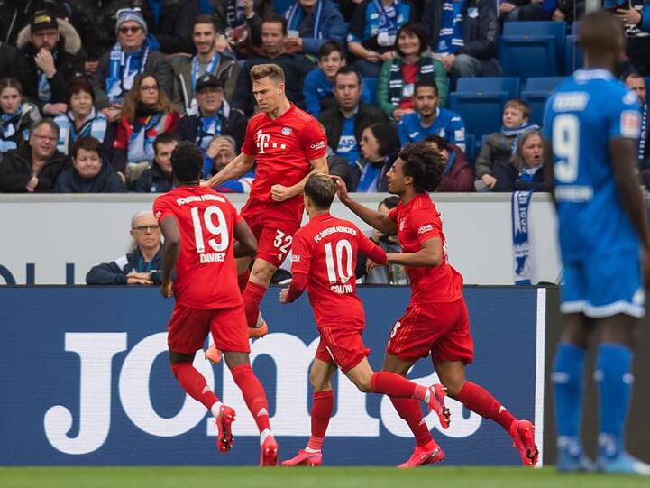 Der FC Bayern München feierte bei der TSG 1899 Hoffenheim einen klaren Auswärtssieg.
