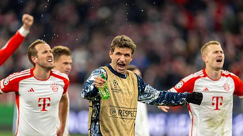 Jubeln die Bayern auch gegen Real Madrid?