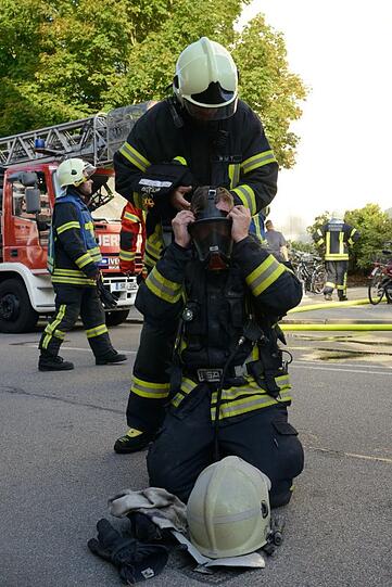 Im siebten Stock brach das Feuer aus.