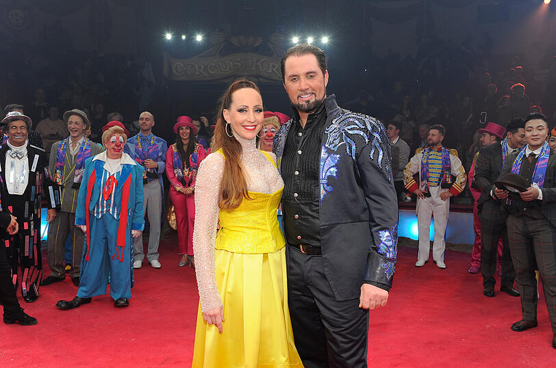 Jana Mandana-Lacey-Krone und Martin Lacey jr.