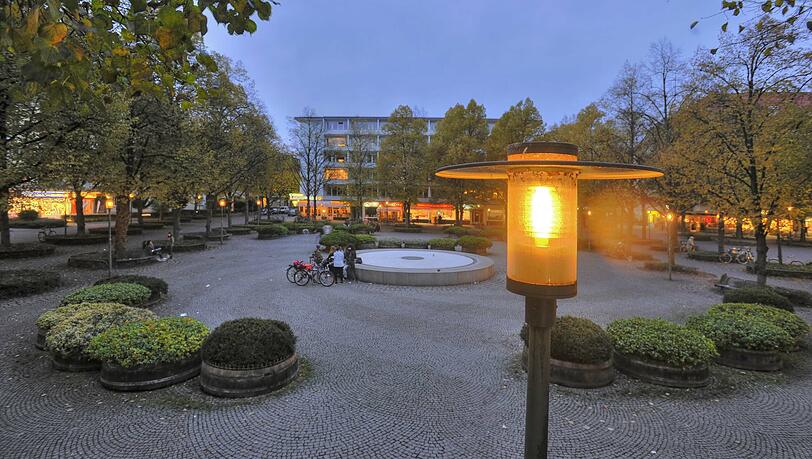 Neuer Hotspot? Am Hohenzollernplatz in Schwabing  soll die Arbeit des Baureferats bereits am Wochenende zu besichtigen und zu erleben sein.