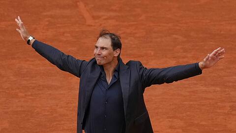 Rafael Nadal hat sich als Spieler vom Tennis verabschiedet.