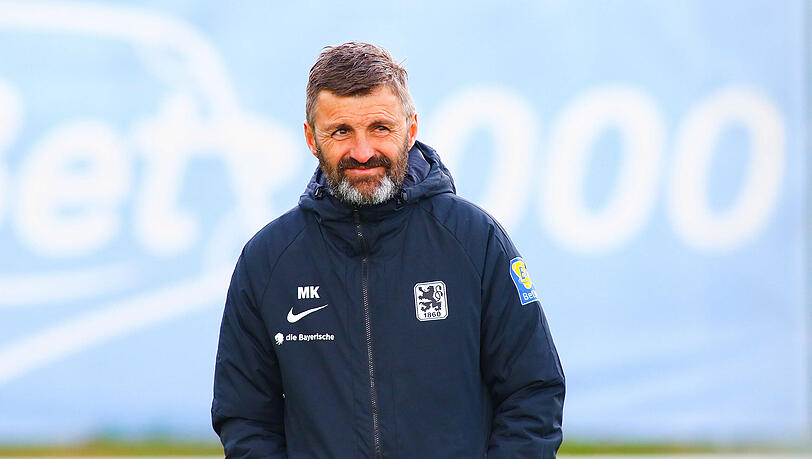 Trainer des TSV 1860: Michael Köllner.