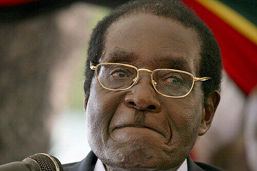 Herrscht seit 1980 in Simbabwe: Robert Gabriel Mugabe.