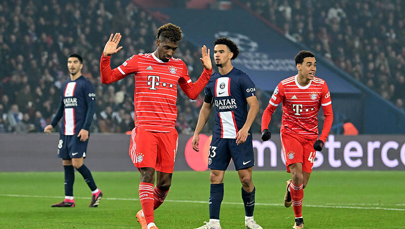 Wollte nicht feiern in seiner Heimatstadt und war dennoch der umjubelte Held beim FC Bayern: Kingsley Coman wie schon im Finale 2020 mit dem entscheidenden Treffer gegen Paris.