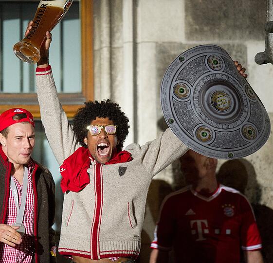 Die besten Feier-Bilder des FC Bayern
