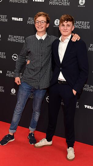 Die Youngster Albrecht Felsmann und Leon Blaschke.