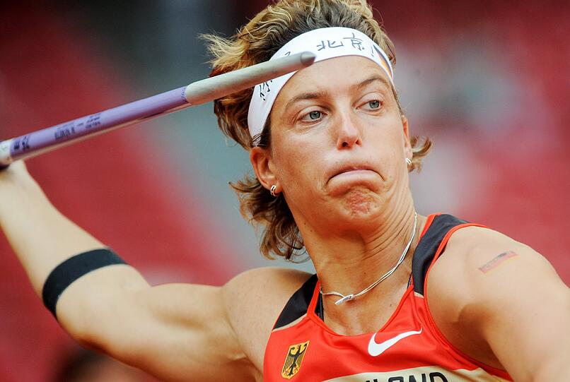 Steffi Nerius, ehemalige Speerwerferin