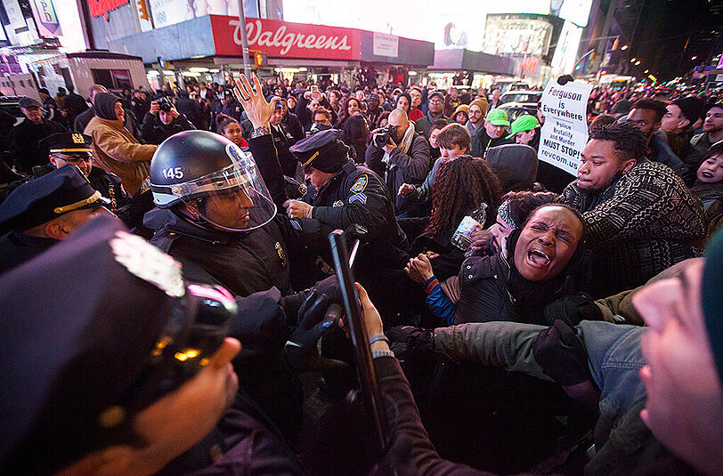 In den USA sorgte eine Reihe von Übergriffen weißer Polizisten auf Afroamerikaner in den vergangenen Monaten für Empörung.