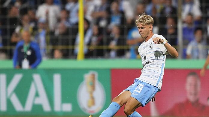 Stern am Löwen-Himmel, der noch länger im 1860-Trikot funkeln soll: Jung-Sechzger Leandro Morgalla.