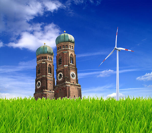Strom aus Windenergie: München wird jetzt prüfen, auf welchen städtischen Flächen ein Ausbau denkbar ist.