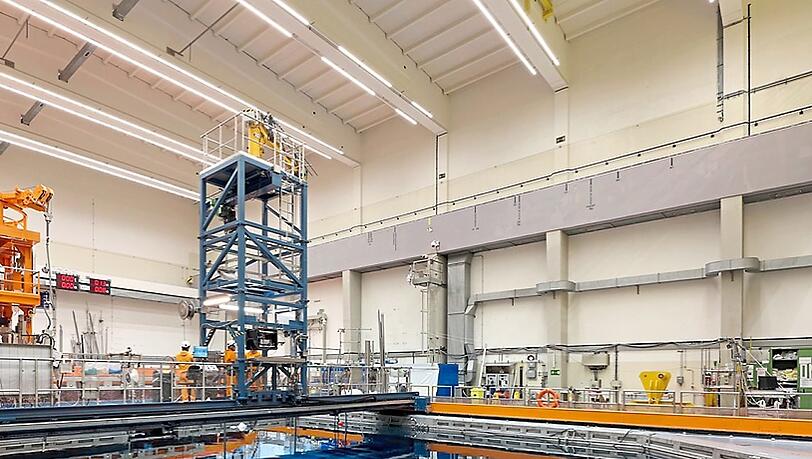 Reaktor und Druckbehälter werden ab Januar 2025 zerlegt. Reaktor und Druckbehälter werden ab Januar 2025 zerlegt.