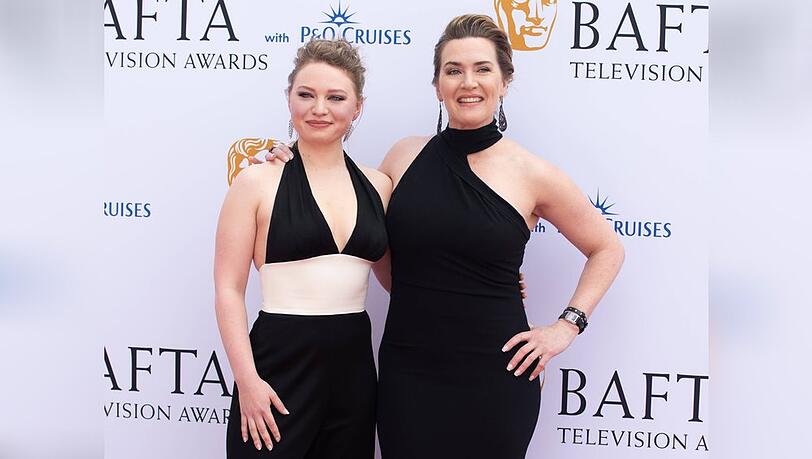 Mutter und Tochter: Kate Winslet (r.) mit ihrer Tochter Mia Threapleton.