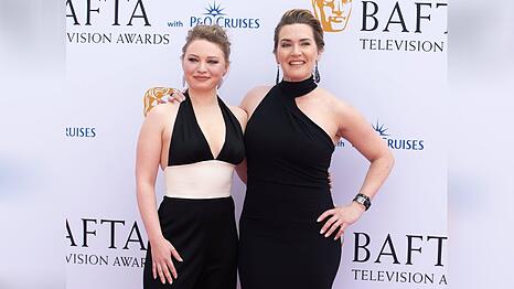Mutter und Tochter: Kate Winslet (r.) mit ihrer Tochter Mia Threapleton.