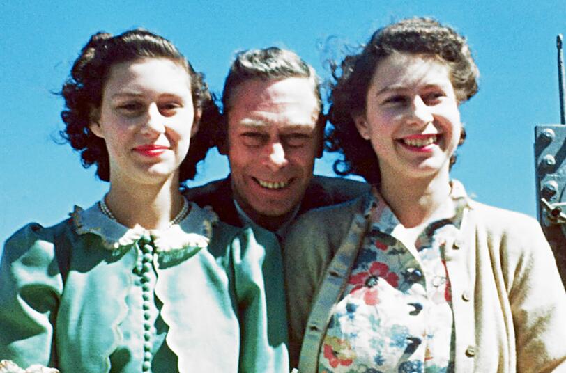 Prinzessin Margaret (links) und Prinzessin Elizabeth waren der ganze Stolz ihres Vaters König George VI. Prinzessin Margaret (links) und Prinzessin Elizabeth waren der ganze Stolz ihres Vaters König George VI.