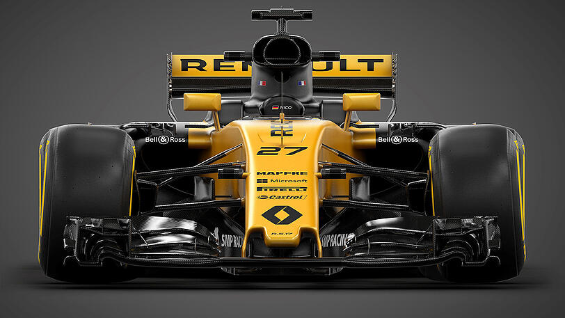 Der neue Dienstwagen von Nico Hülkenberg.