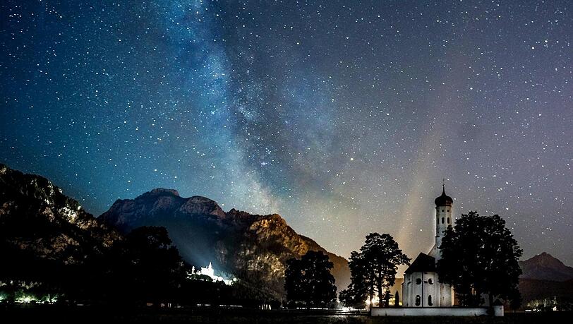 "Allgäuer Milch(straße) von glücklichen Sternen" hat der junge Fotograf sein Bild genannt.