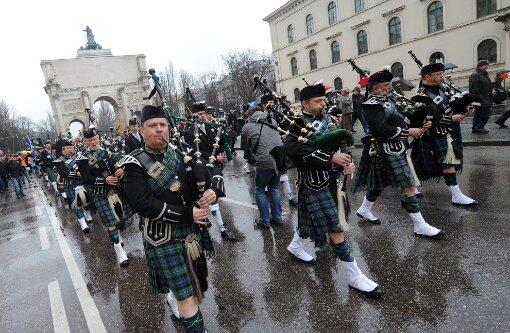 So schön grün war der St. Patrick's Day 2012.
