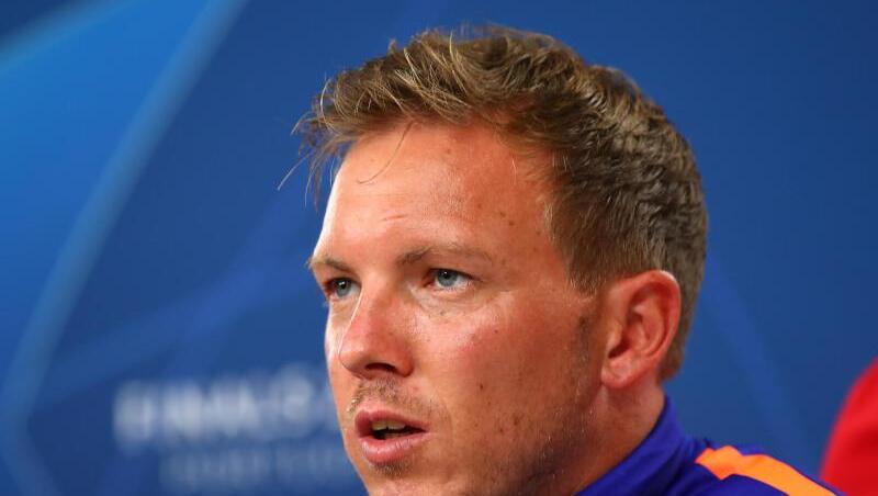 Will im Taktik-Duell seinen Kollegen Thomas Tuchel und Paris Saint-Germain mit dem RB Leipzig ausstechen: Julian Nagelsmann. Will im Taktik-Duell seinen Kollegen Thomas Tuchel und Paris Saint-Germain mit dem RB Leipzig ausstechen: Julian Nagelsmann.