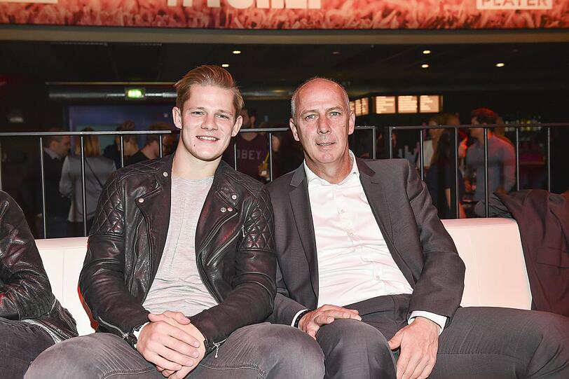 Maximilian von der Groeben und Mario Basler