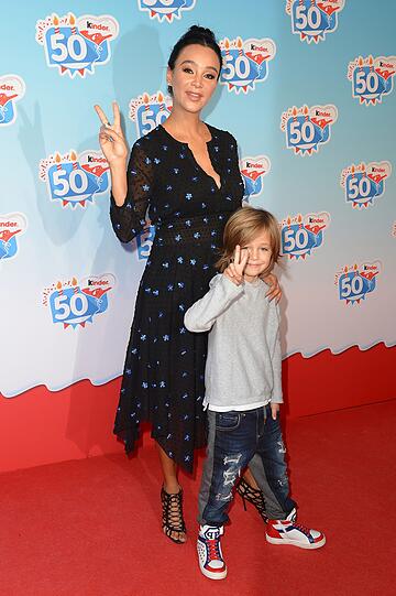Verona Pooth mit Sohn Rocco