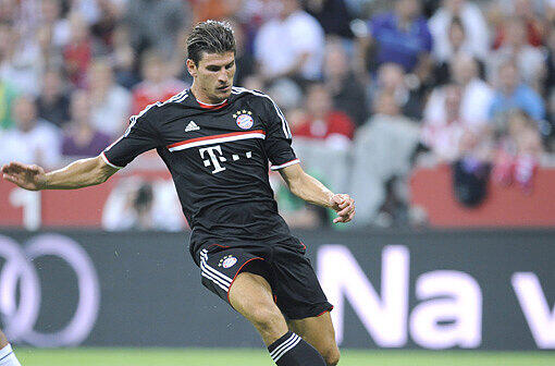 Bayern-Stürmer Mario Gomez.