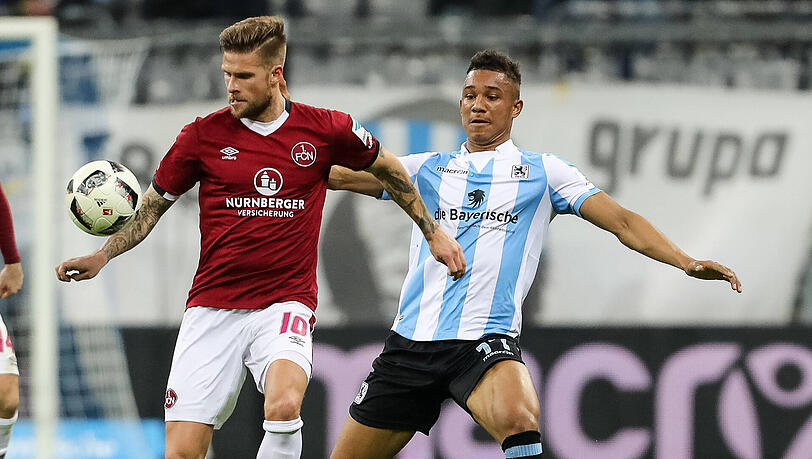 22 Zweitliga-Spiele für den TSV 1860: Felix Uduokhai (re.). 22 Zweitliga-Spiele für den TSV 1860: Felix Uduokhai (re.).