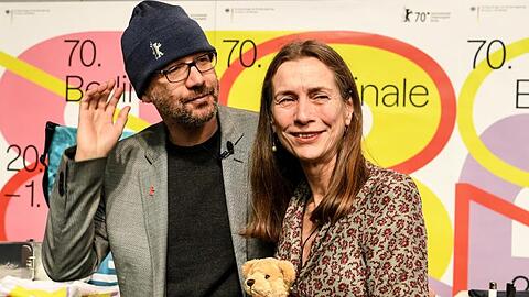 Carlo Chatrian und Mariette Rissenbeek stellen das Programm zur Berlinale vor.