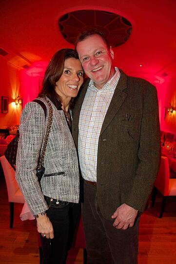 Franz Georg Strauß mit Frau Birgit bei der Italienischen Nacht "La Notte Italiana" im Hotel Drei Löwen am Donnerstag.