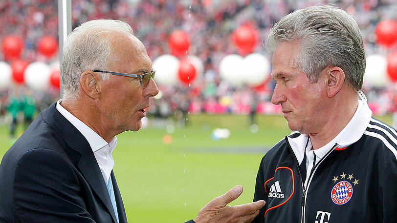 Franz Beckenbauer und Jupp Heynckes.