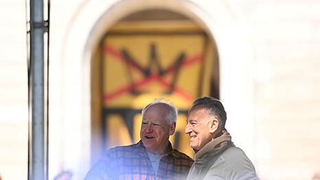 Der Musiker Bruce Springsteen teilt die Kritik an der US-Regierung.