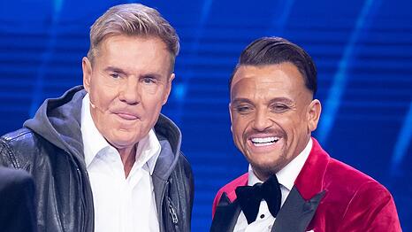 Menowin Fr&ouml;hlich (rechts) hatte bei DSDS mit Dieter Bohlen viel zu lachen. Danach blieb der Erfolg allerdings aus.