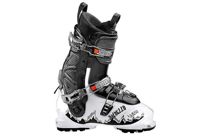 Der Lupo Carbon T.I. von Dalbello ist ein Schuh mit herausnehmbarer Zunge.