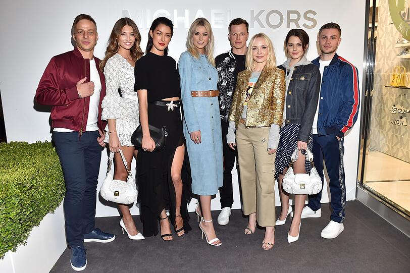 Tom Wlaschiha, Lorena Rae, Rebecca Mir, Lena Gercke, Lars Burmeister, Janin Ullmann, Ruby O. Fee und Jannik Schümann