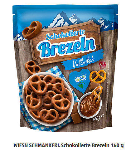 Allein das Wort "Brezel" kommt schon keinem Münchner über die Lippen. Eine Wiesnbreze ist überdies natürlich auch nicht "schokoliert".