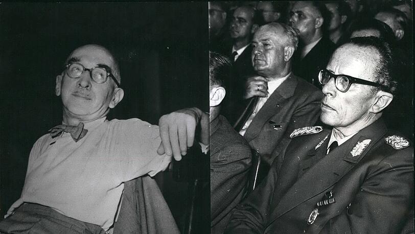 Fritz Schäffer im Jahr 1958 - damals war er Bundesjustizminister. Fritz Schäffer im Jahr 1958 - damals war er Bundesjustizminister.