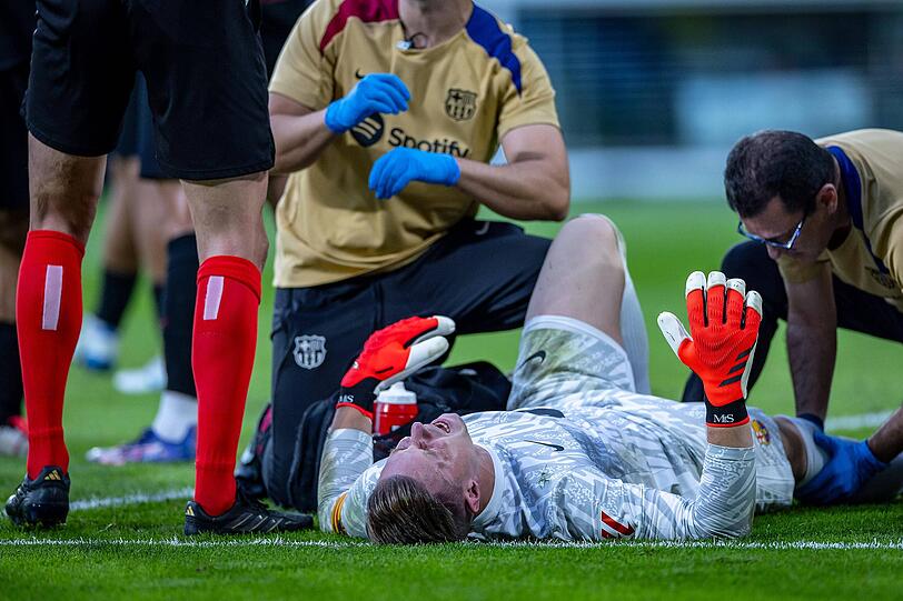 Hatte in den vergangenen Jahren immer wieder mit Verletzungen zu kämpfen: Marc-André ter Stegen. Hatte in den vergangenen Jahren immer wieder mit Verletzungen zu kämpfen: Marc-André ter Stegen.