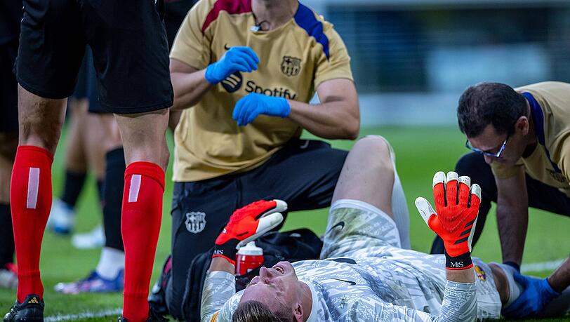 Hatte in den vergangenen Jahren immer wieder mit Verletzungen zu kämpfen: Marc-André ter Stegen. Hatte in den vergangenen Jahren immer wieder mit Verletzungen zu kämpfen: Marc-André ter Stegen.