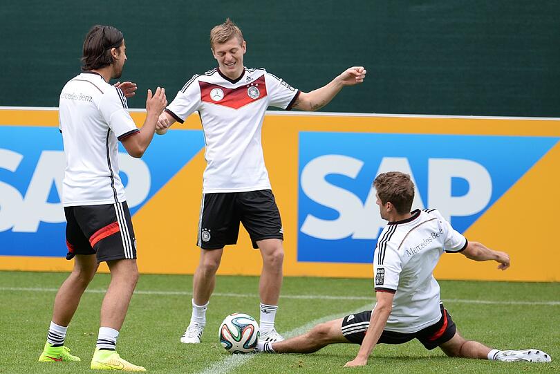 Die Bilder vom achten Tag im Trainingslager in St. Martin.
