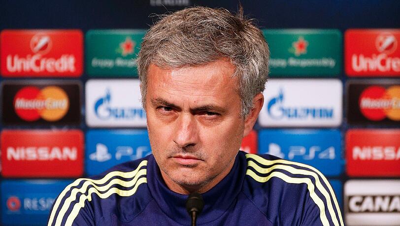Jose Mourinho spricht dem FC Bayern die Favoritenrolle in der Champions League ab Jose Mourinho spricht dem FC Bayern die Favoritenrolle in der Champions League ab