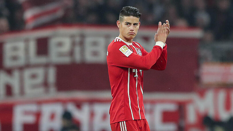 Der kolumbianische Nationalspieler James Rodríguez steht seit Juli 2017 als Leihgabe von Real Madrid beim FC Bayern unter Vertrag.