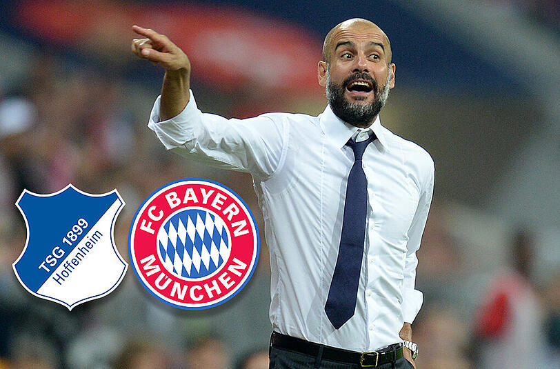 Wer darf ran und wer sitzt auf der Bank? Pep Guardiola hat vor dem Spiel gegen Hoffenheim erneut die Qual der Wahl.