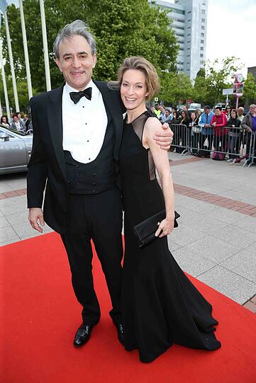 Weitere Bilder vom roten Teppich beim 65. Deutschen Filmpreis in Berlin.
