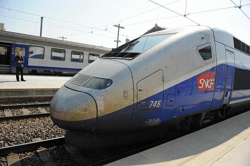 Ein TGV ist in der Nähe von Straßburg verunglückt (Symbolbild)
