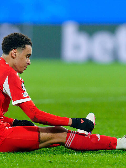 Jamal Musiala hat Probleme am operierten linken Bein.