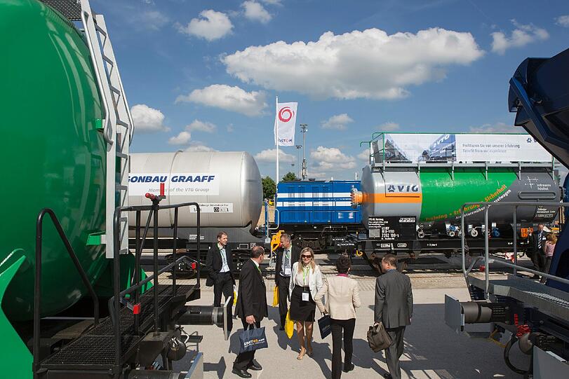 Eindrücke von der Messe Transport und Logistik auf dem Gelände der Messe München in Riem. Alle Fotos: Messe München