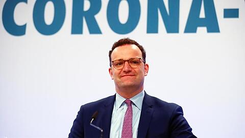 Bundesgesundheitsminister Jens Spahn (CDU) bei der Präsentation der offiziellen Corona-Warn-App.