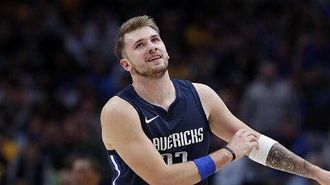 Luka Doncic erzielte im ersten Viertel mehr Punkte, Rebounds und Assists als das gesamte gegnerische Team.