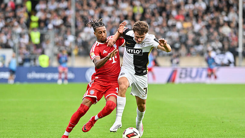 Traf traumhaft gegen den FC Bayern: Maurice Krattenmacher. Traf traumhaft gegen den FC Bayern: Maurice Krattenmacher.